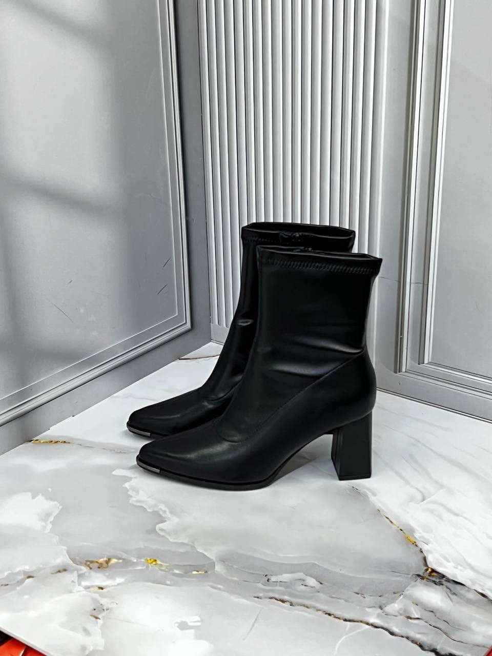 ,ботильоны женские,darja женские ботинки на каблуке с острым носком и молнией сзади muggo черный,ботильоны,полусапоги