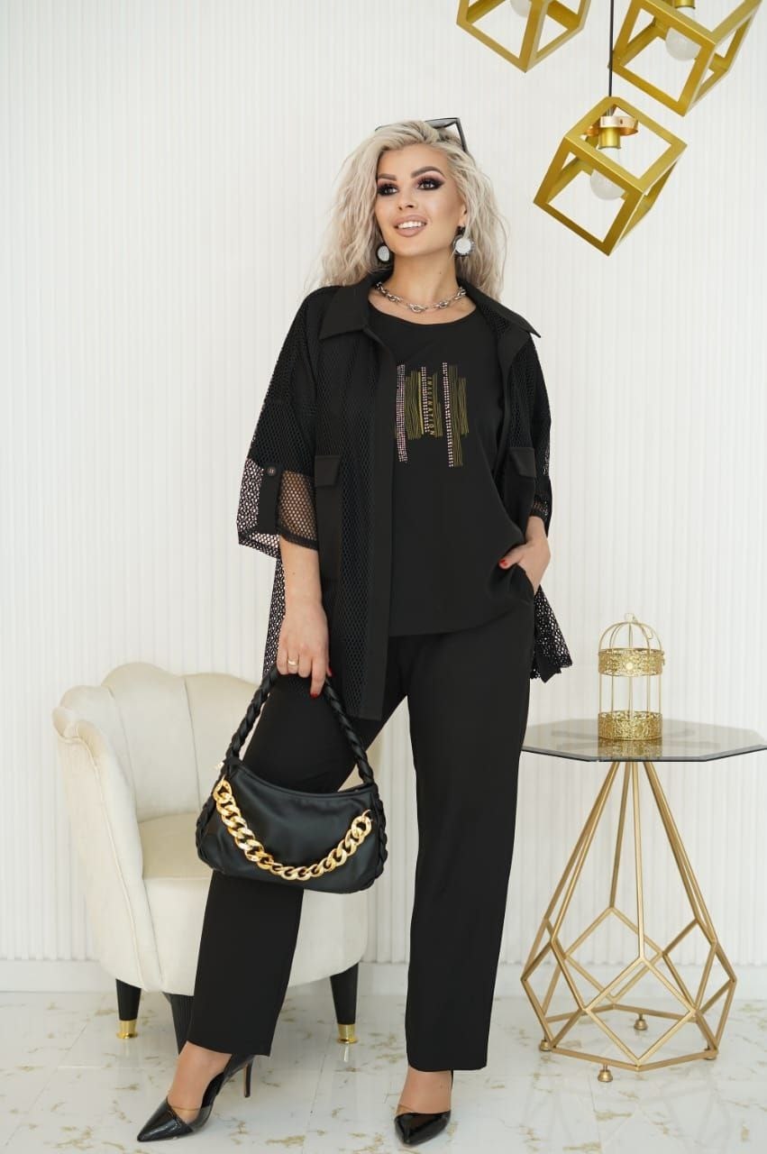 женский костюм тройка,костюм тройка модный,женский костюм черный,брючный костюм,женские костюмы