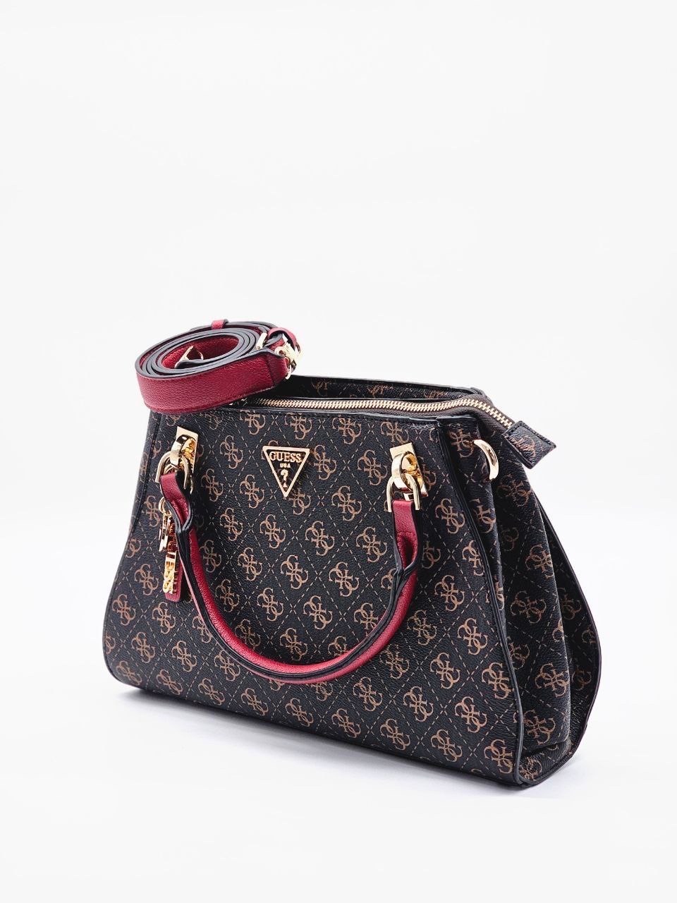 женская сумка guess,сумка guess,сумка guess белый,сумка-тоут guess noelle бежевая,сумка тоут guess