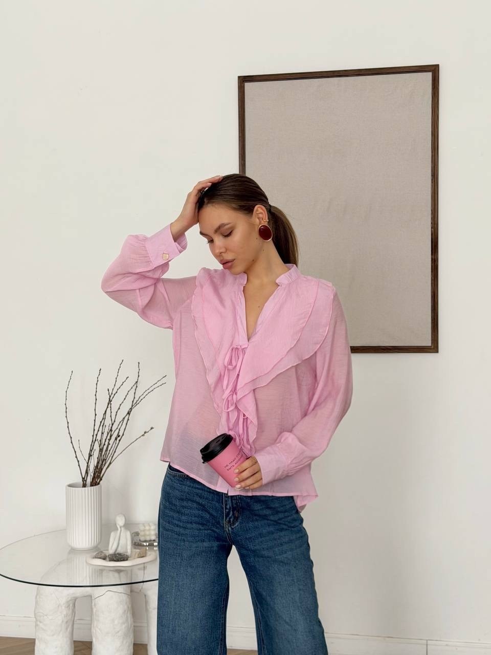 блузка стильная,блуза,женская блуза,женская блузка,блуза свободного кроя