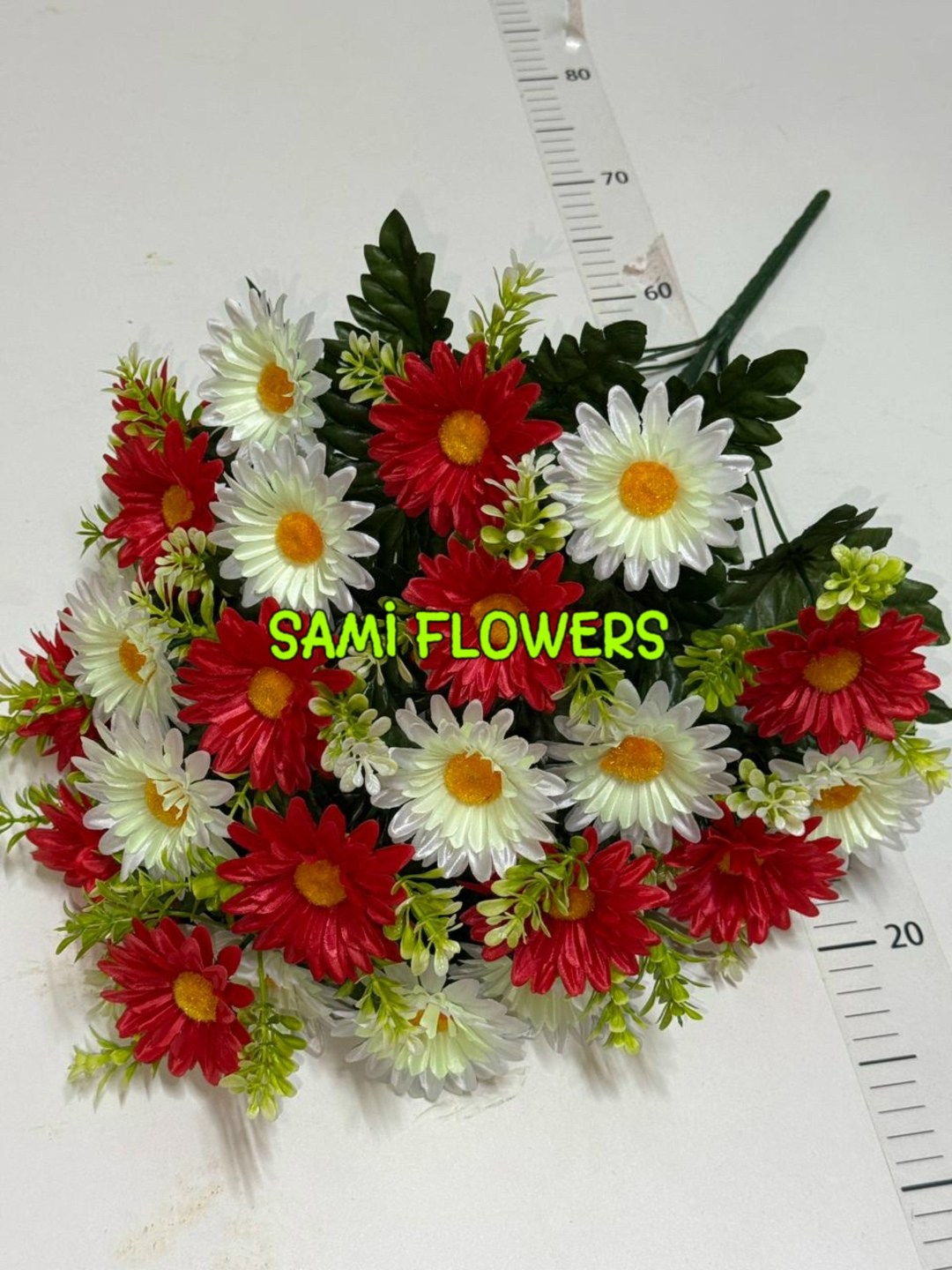 цветок искусственная,букет,цветами,букет ромашек,корзина ритуальная из искусственных цветов "герберы виолет"