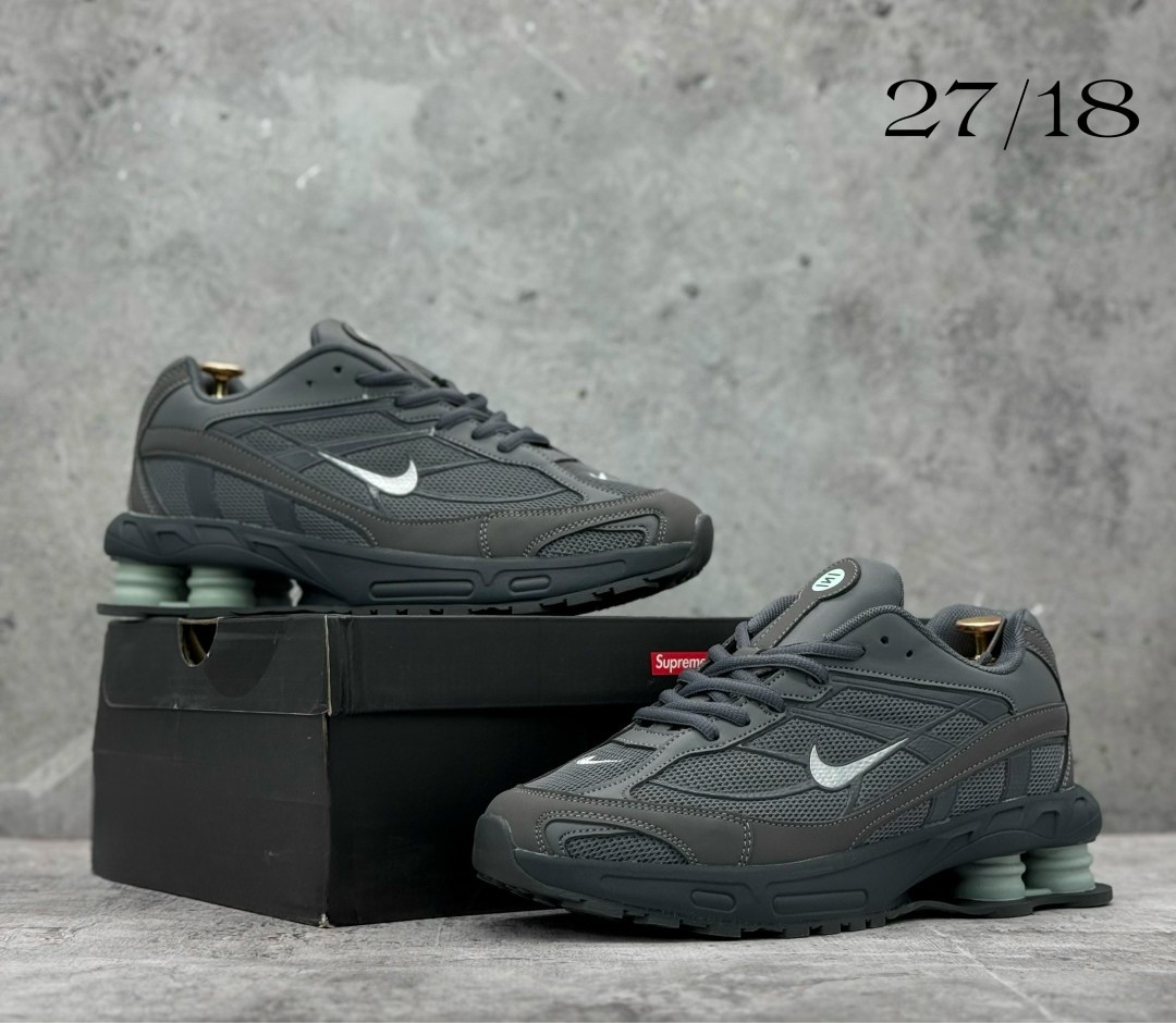 supreme x nike shox ride 2,nike shox ride 2,кроссовки nike shox,кроссовки nike shox ride 2 anthracite jade horizon,кроссовки