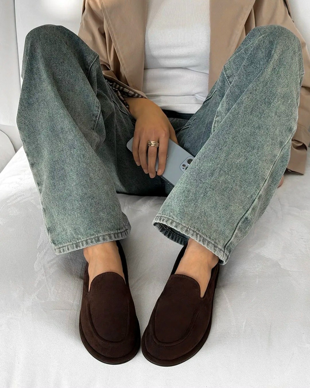 лоферы замшевые,лоферы из натуральной замши saivuil, женская лоферы замш,лоферы замш,туфли лоферы premium качества натуральная замша