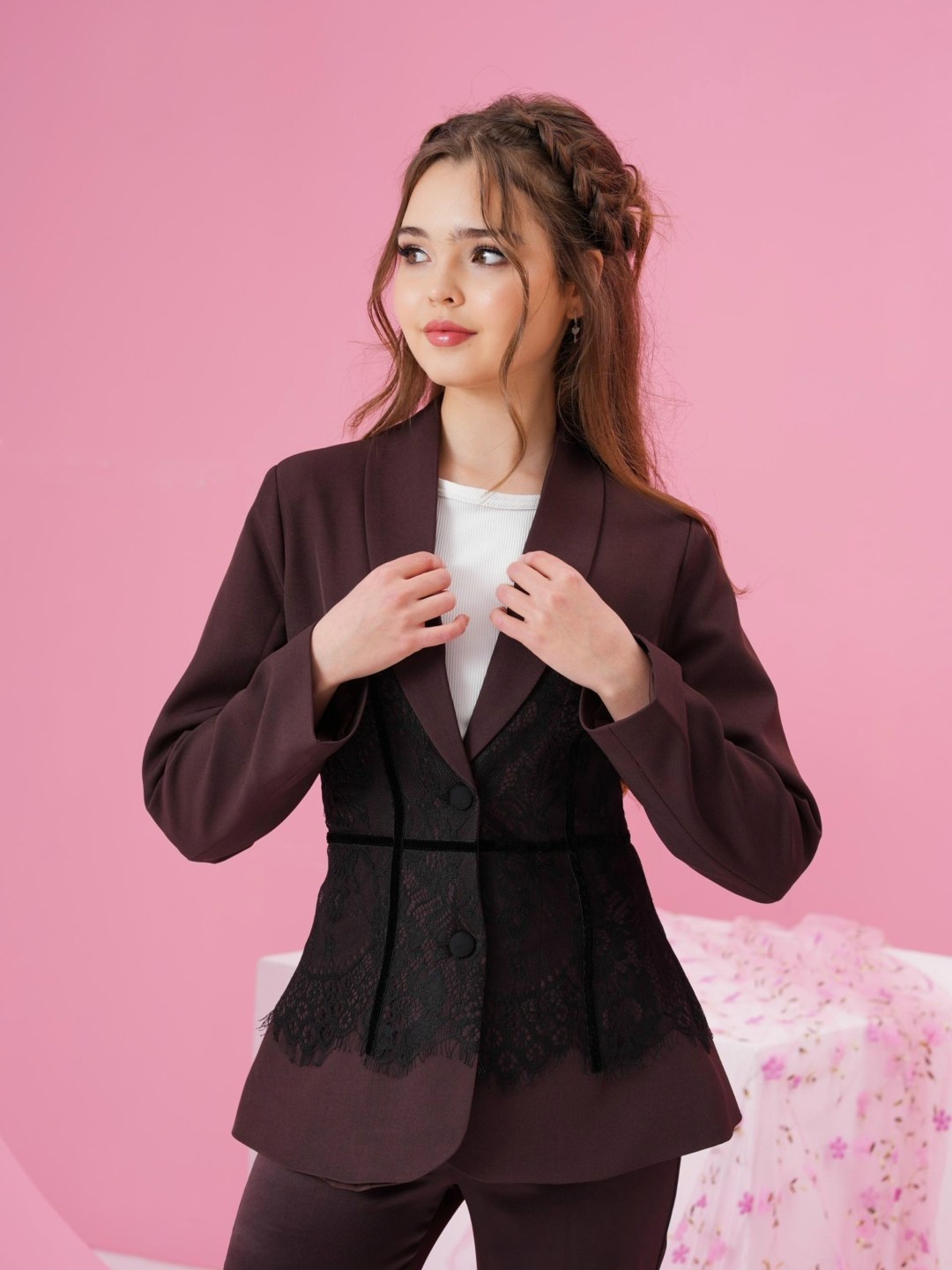 белый брючный костюм,свадебный брючный костюм,брючный костюм alani collection 2283 белый,велес мода брючные костюмы,белый костюм женский брючный палаццо