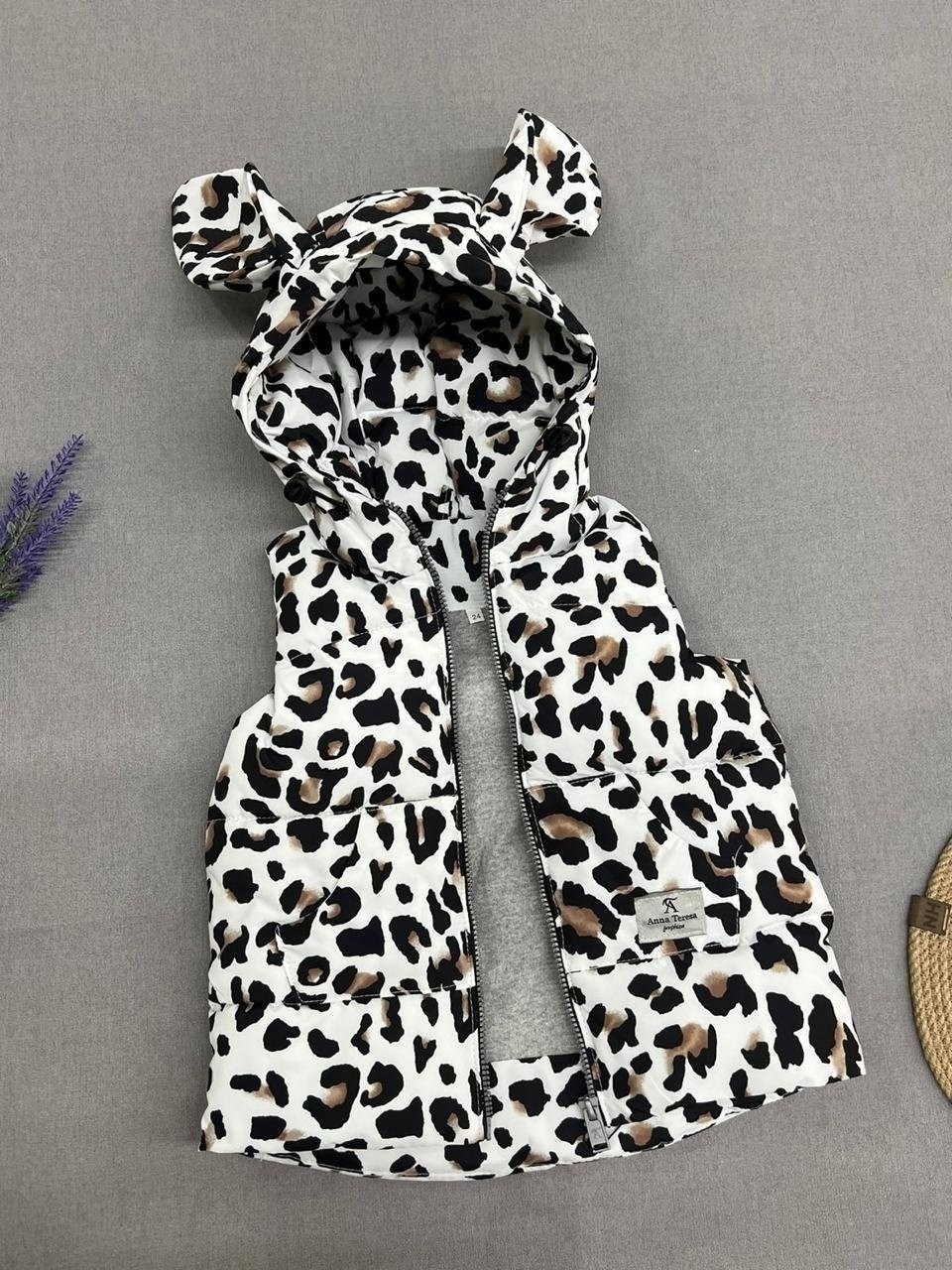 леопардовая жилетка,жилет детский,жилетка для девочки,жилетка детская,леопардовый жилет