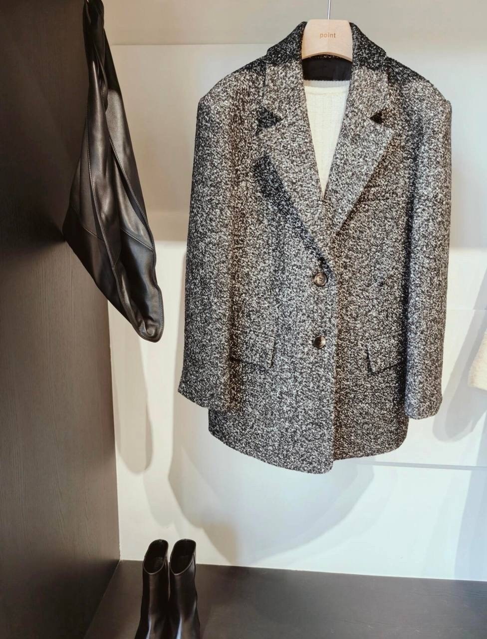 шерстяное пальто,стиль одежды,пальто пиджак,серое пальто,полупальто