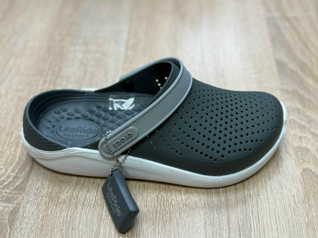 тапочки крокс мужские,crocs literide,кроксы сабо серые,кроксы literide,crocs literide 360