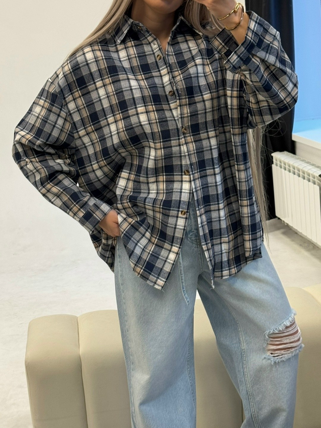 рубашка в клетку оверсайз удлиненная u_soul_clo,рубашка классическая в клетку оверсайз la fashion,рубашка в клетку оверсайз женская,рубашка оверсайз в клетку,рубашка в клетку оверсайз y2k thirteen bra