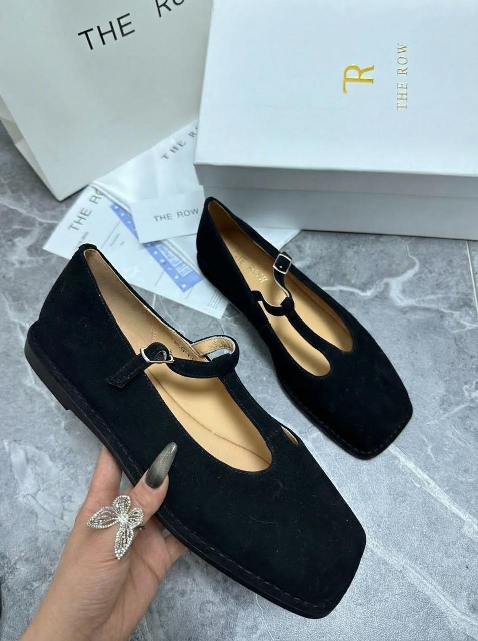 женские замшевые балетки с квадратным носом the row коричневые,,балетки замшевые мэри джейн massimo dutti,женские замшевые балетки, женская