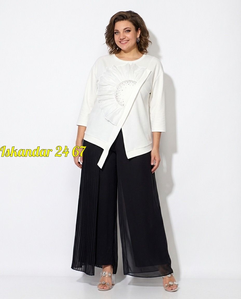 костюм alani 2473 черный,брючный костюм,брючный комплект alani collection 2473 черный,брючный комплект,женский брючный комплект