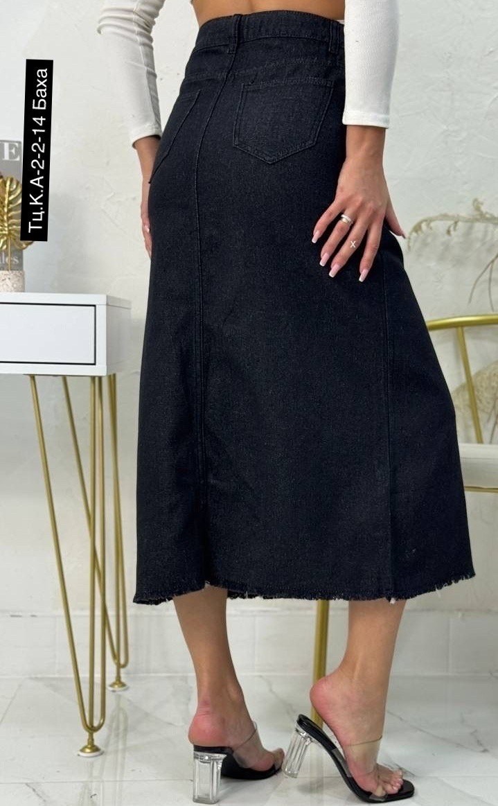 юбка джинсовая миди с разрезом,джинсовые юбки длинные 2026,джинсовая юбка,юбка джинсовая женская,юбка джинсовая миди с разрезом спереди