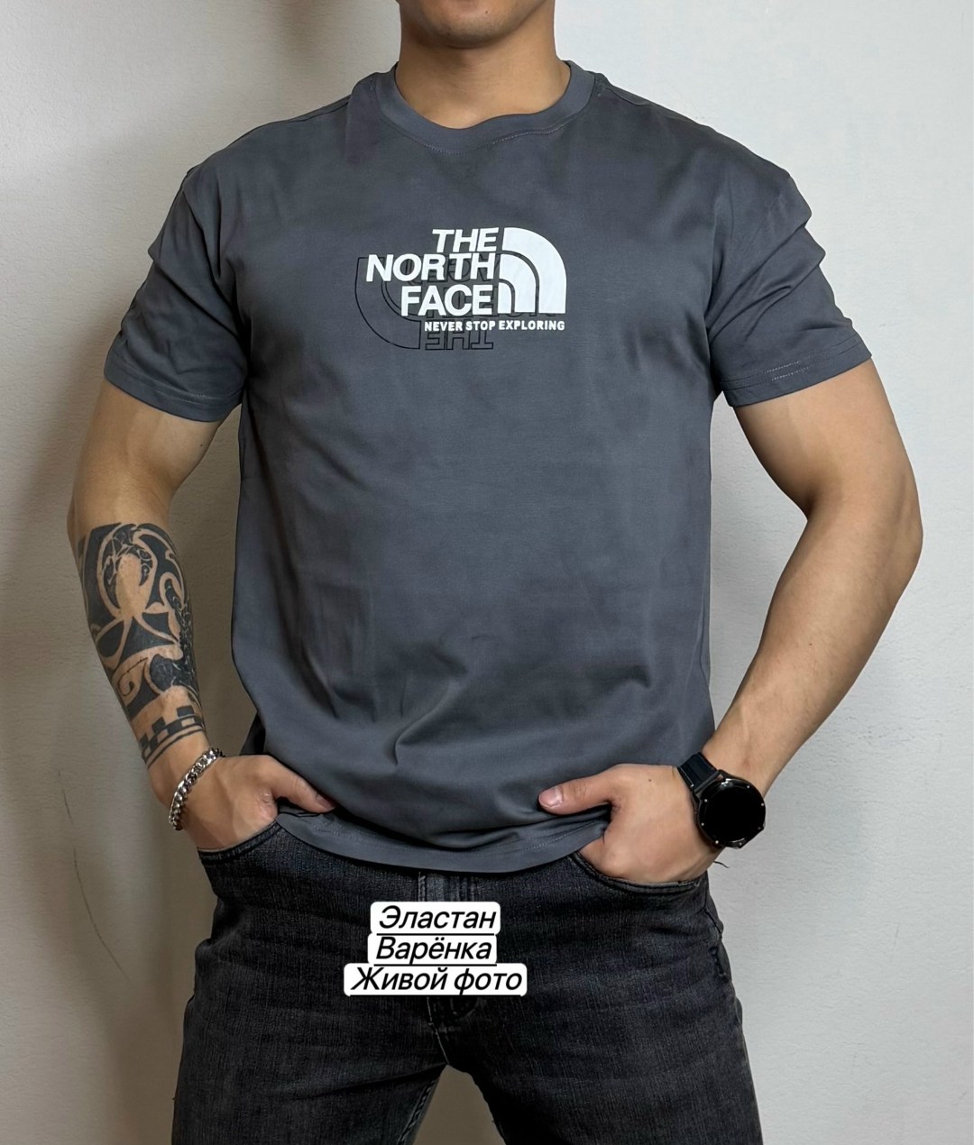 футболка мужская the north face,футболки the north face,мужская футболка,футболка повседневный,мужская мода