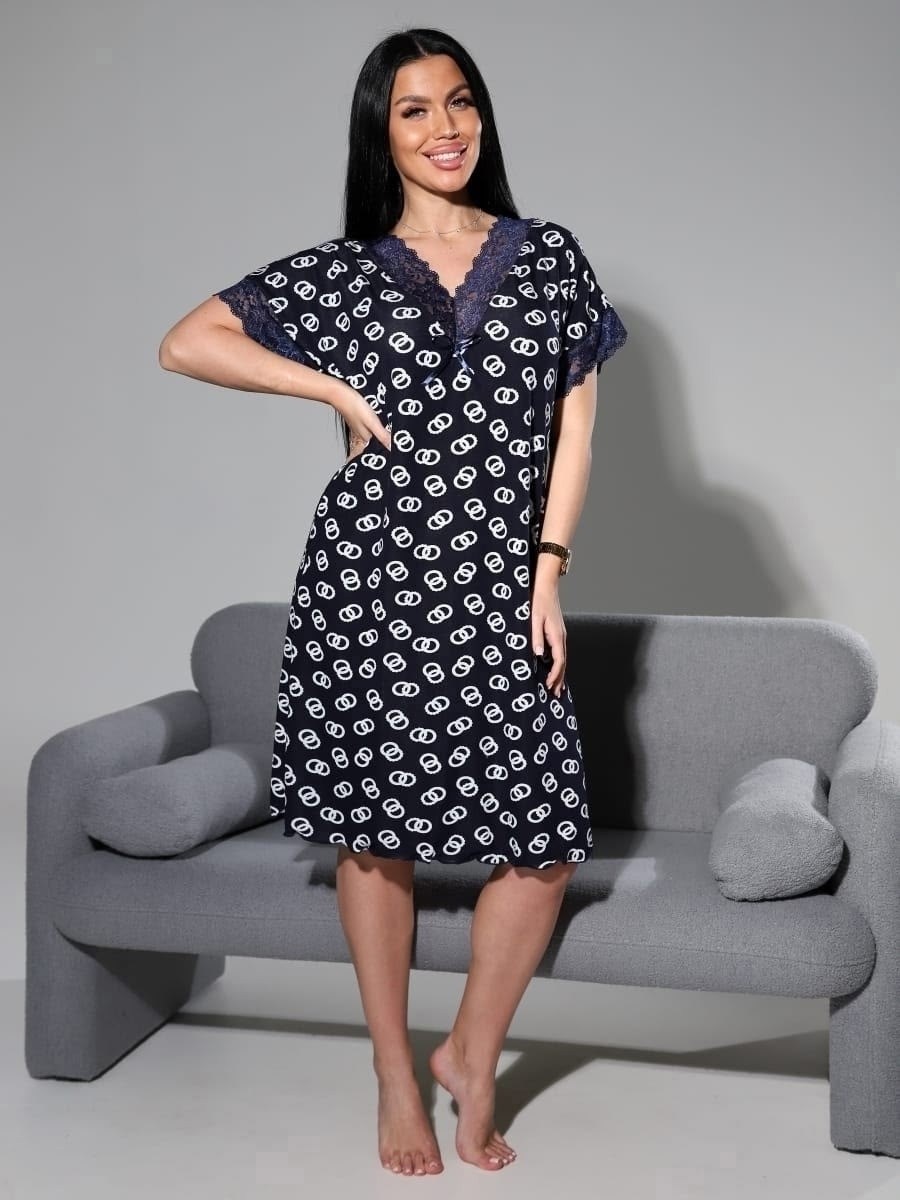 туника женская,туника домашняя большие размеры ivcapriz,туника женская трикотаж,туника черная,женский халат