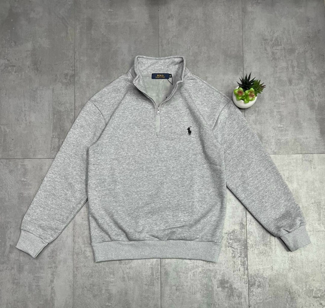 джемпер polo ralph lauren vintage fleece quarter zip sweat,polo ralph lauren — estate-rib half zip pullover,polo ralph lauren half zip pullover,мужской серый свитер от polo ralph lauren,polo ralph lau