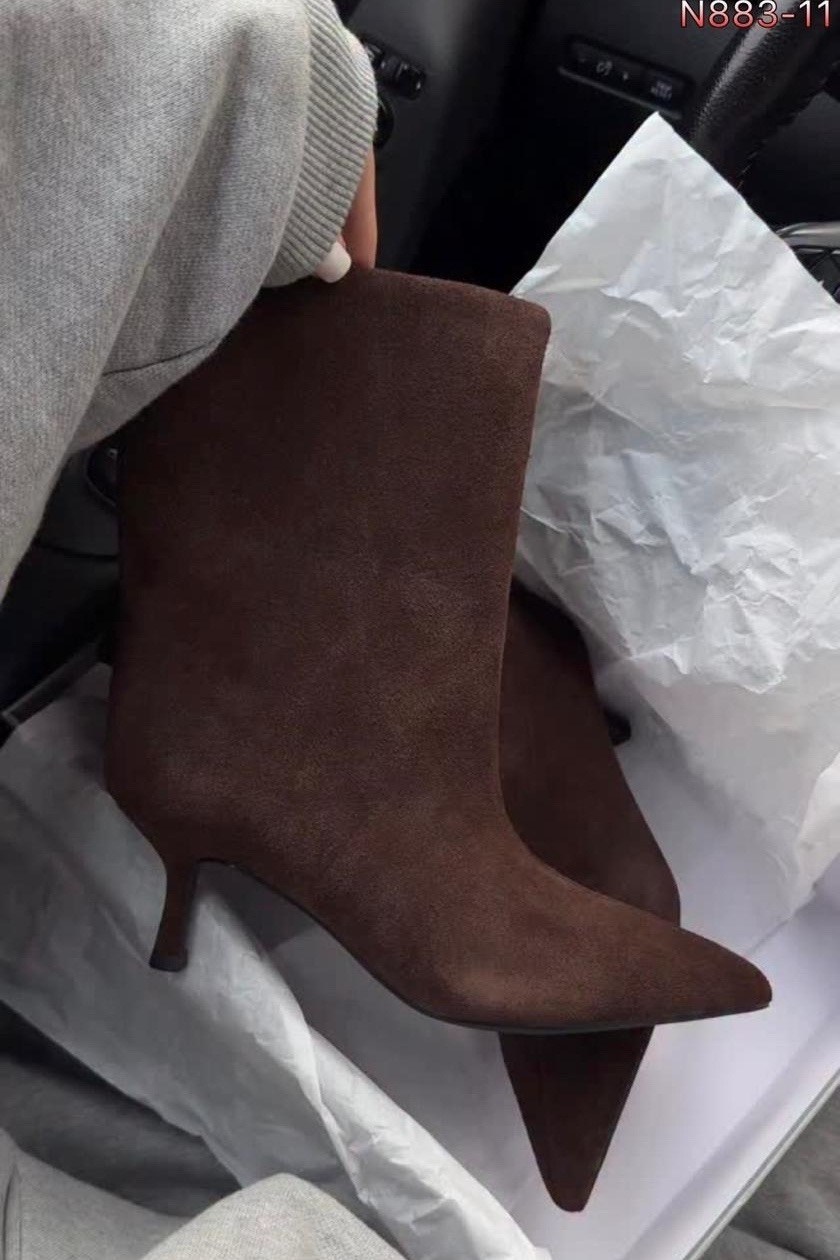 замшевые сапоги,ботильоны женские,ботильоны модные, женская,ботильоны замшевые