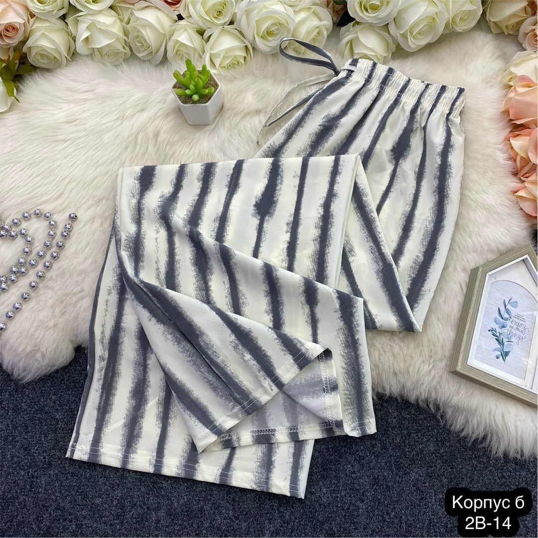 полосатые брюки,брюки комплект,брюки в полоску,шелковые брюки,летние брюки