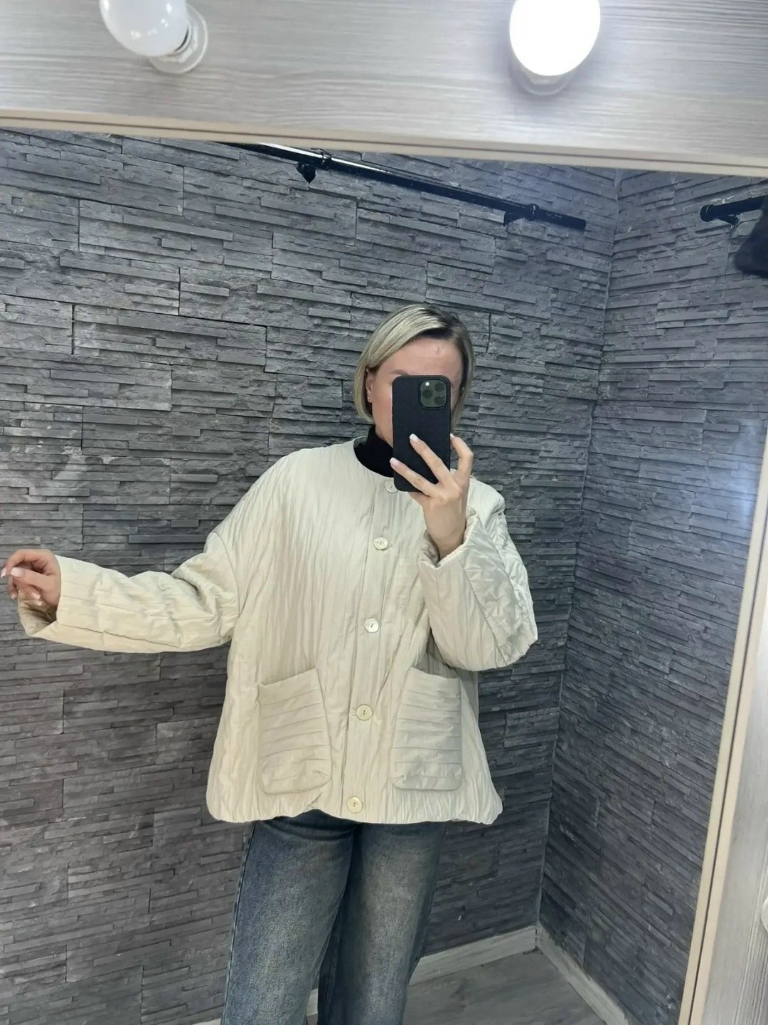 куртка бомбер женский стеганый em&sima,куртка стеганая,куртка,стильная куртка,легкая куртка