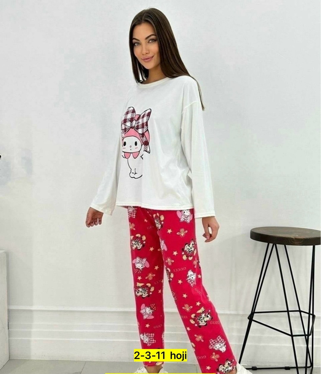 пижама женская,пижамный комплект hello kitty,комплект пижама,пижама hello kitty,пижама для дома и сна hello kitty chase 213772887