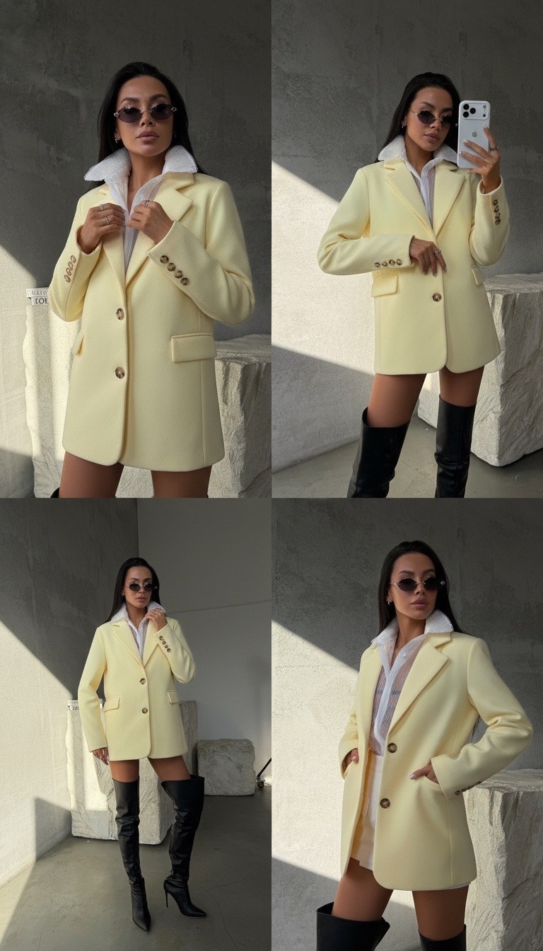 полупальто оверсайз,демисезонное полупальто,полупальто,пальто женское короткое,пальто пиджак