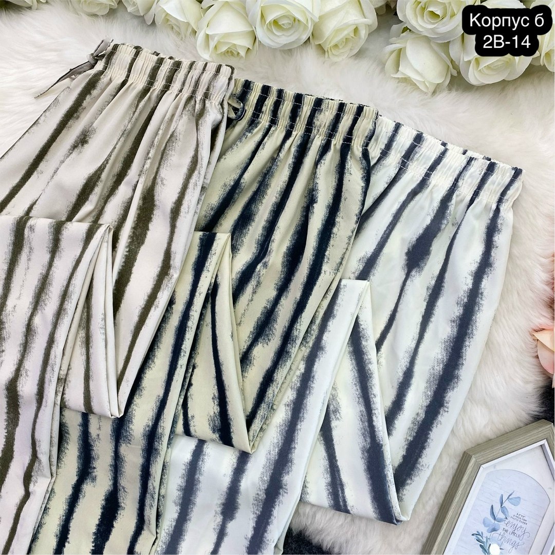 полосатые брюки,брюки комплект,брюки в полоску,шелковые брюки,летние брюки