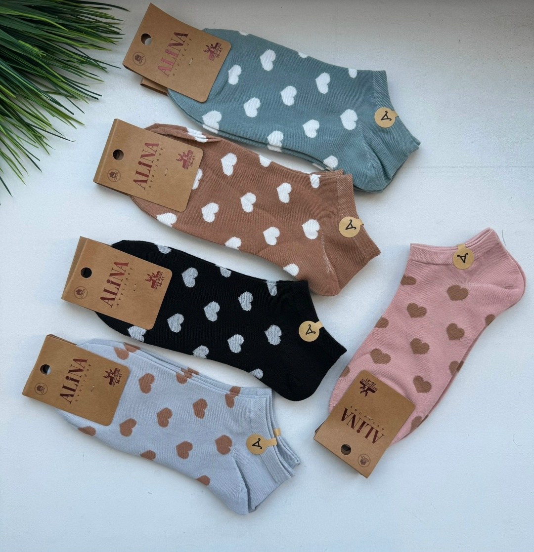 носки женские,носки женские 10 пар разного цвета,носки женские 10 пар,комплект носки женские,носки женские укороченные