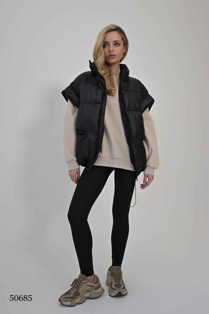 куртка демисезонная короткая оверсайз без капюшона tesvi & bosobu,жилет розовый,куртка оверсайз,жилетка,куртка демисезонная