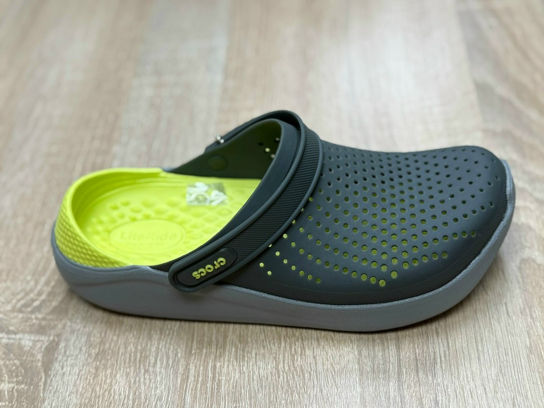 тапочки крокс мужские,crocs literide,кроксы сабо серые,кроксы literide,crocs literide 360