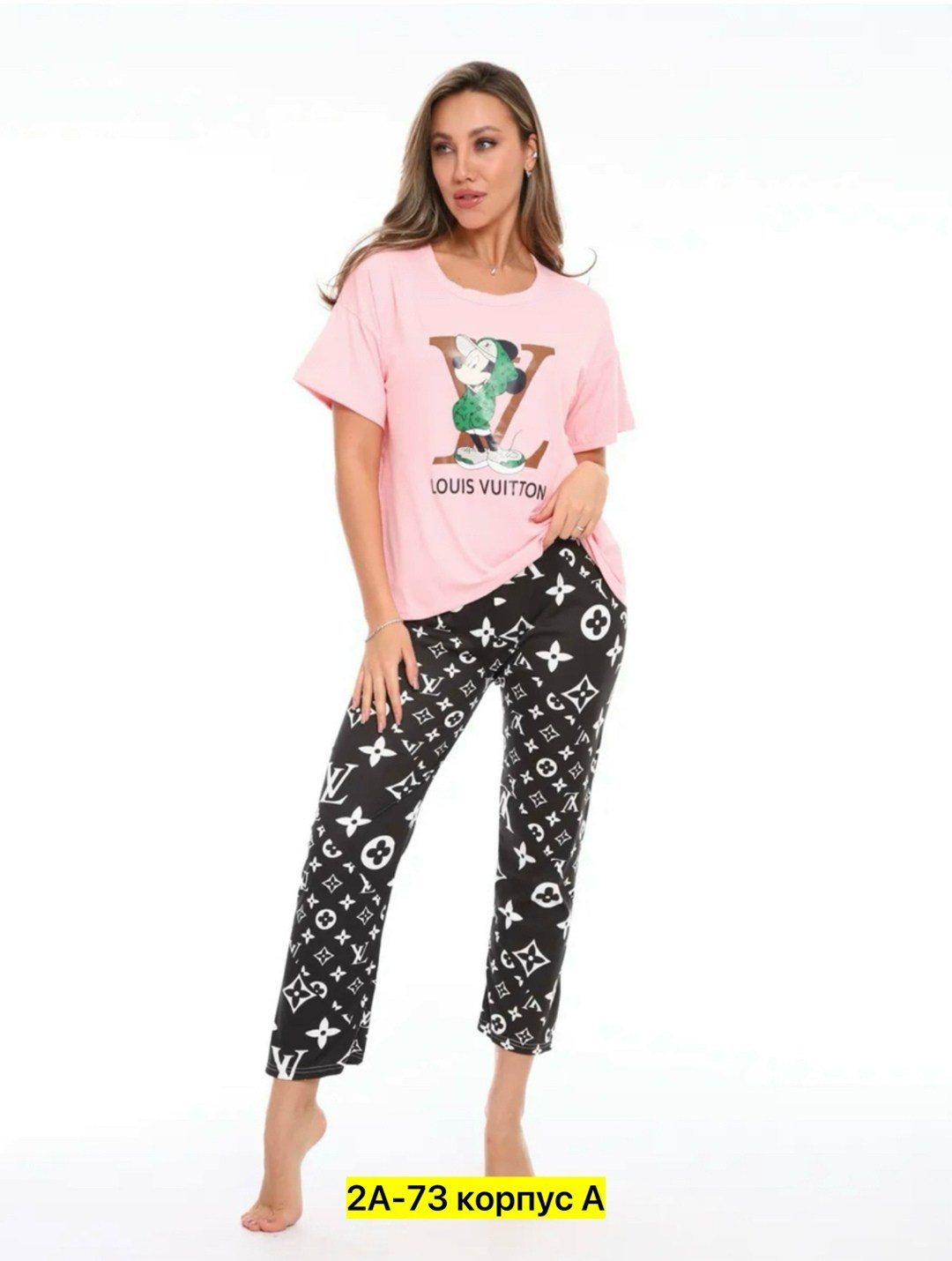 пижама со штанами и футболкой комплект,пижама женская,пижама с брюками женская,женская пижама со штанами,костюм с брюками
