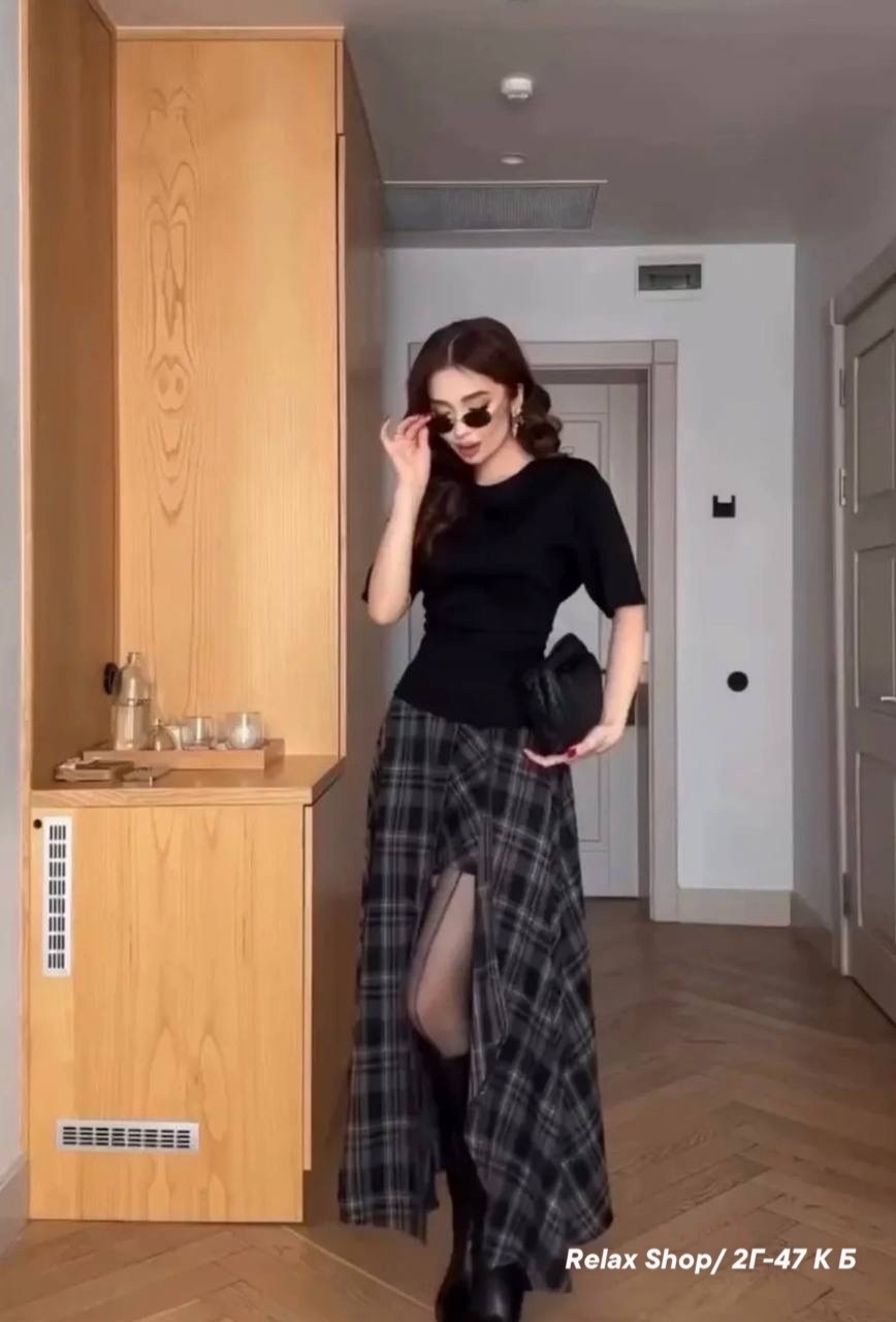юбка в клетку,юбка длинная в клетку,клетчатая юбка,длинная юбка