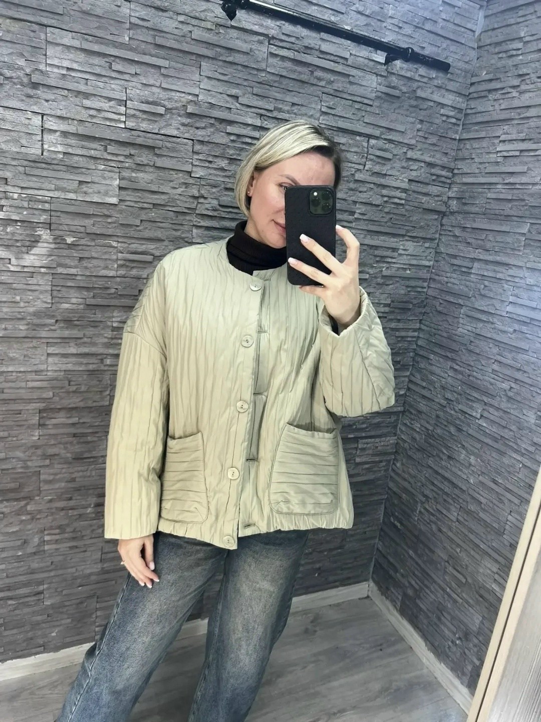 куртка бомбер женский стеганый em&sima,куртка стеганая,куртка,стильная куртка,легкая куртка