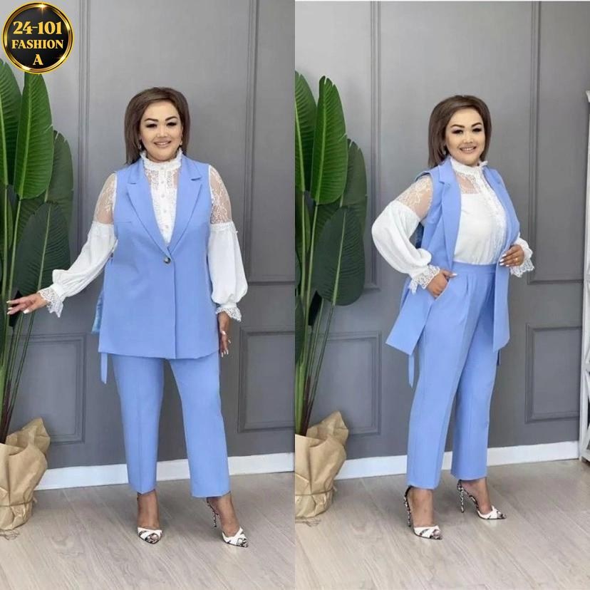 костюм брючный тройка,брючные костюмы для женщин,костюм брючный двойка,костюм брючный двойка с жилеткой,костюм классический женский