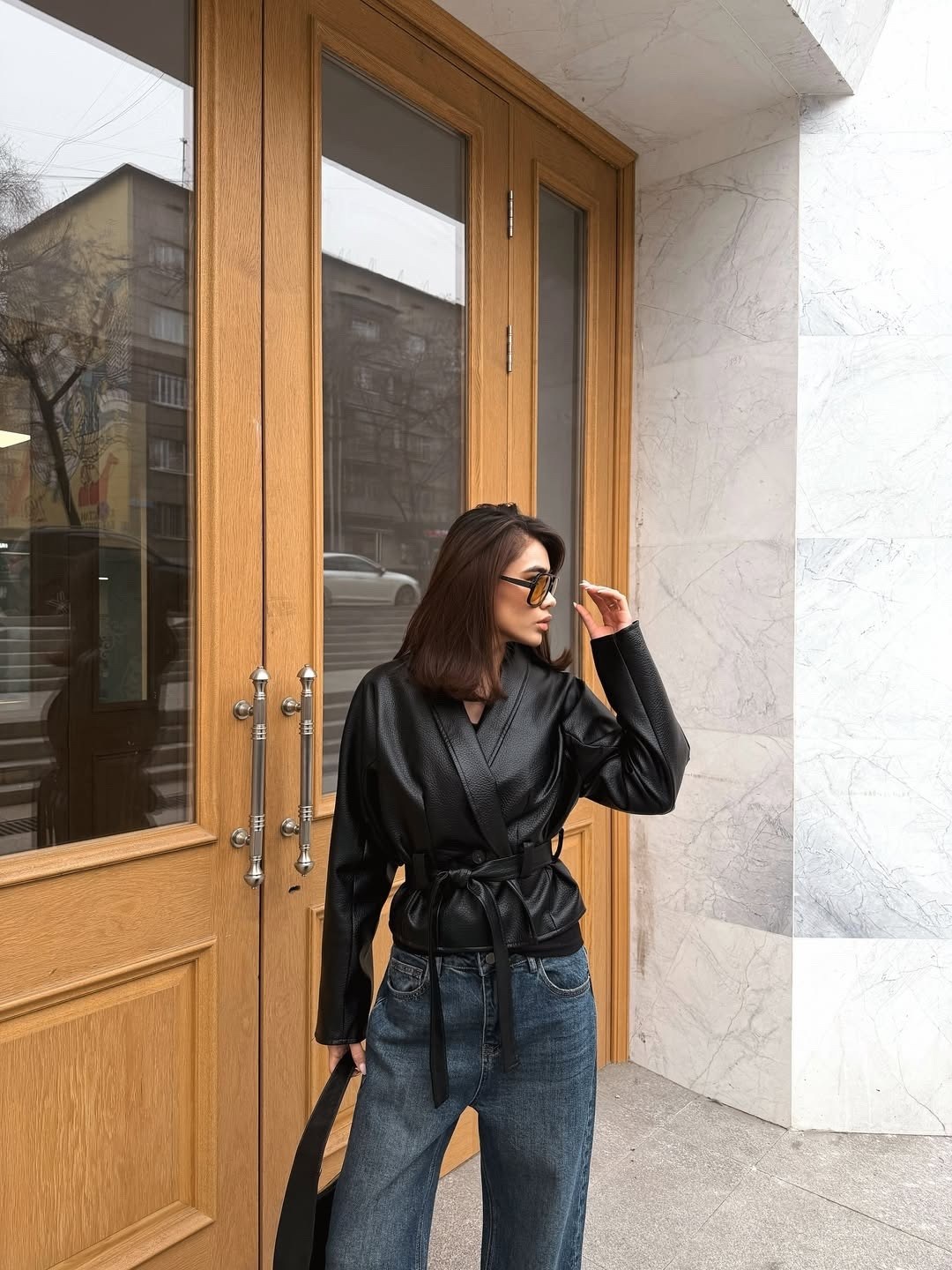 кожаная куртка,модные кожаные куртки,женская кожаная куртка,зимний стиль одежды