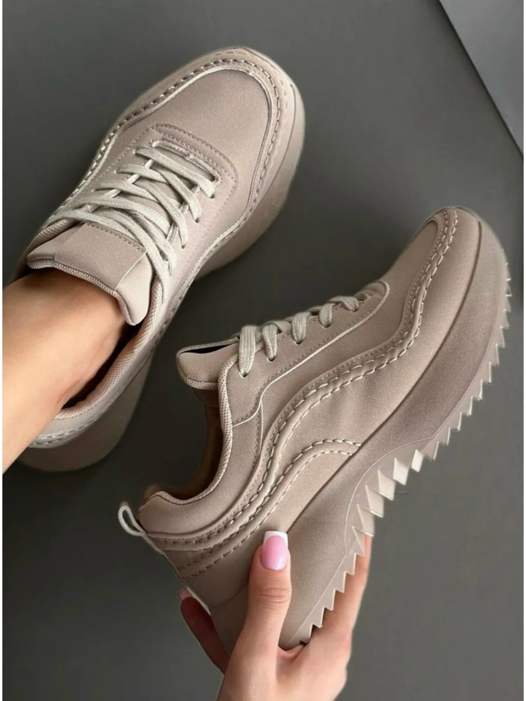 ,кроссовки женскиe,бежевые кроссовки,женские кроссовки на платформе,кроссовки на платформа