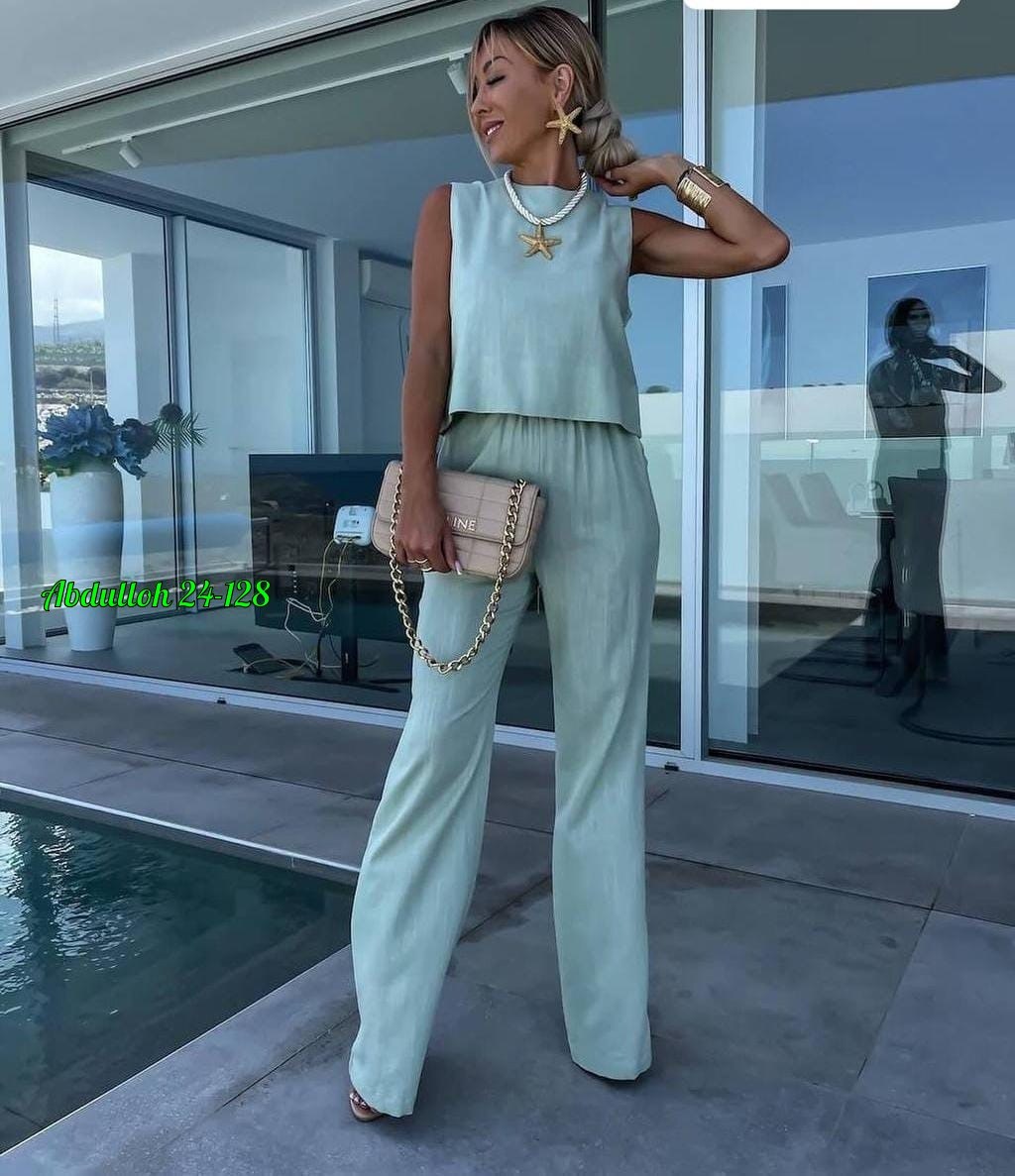 костюм брючный летний,брючный костюм,брючный костюм женский широкий,летние костюмы,костюм двойка женская