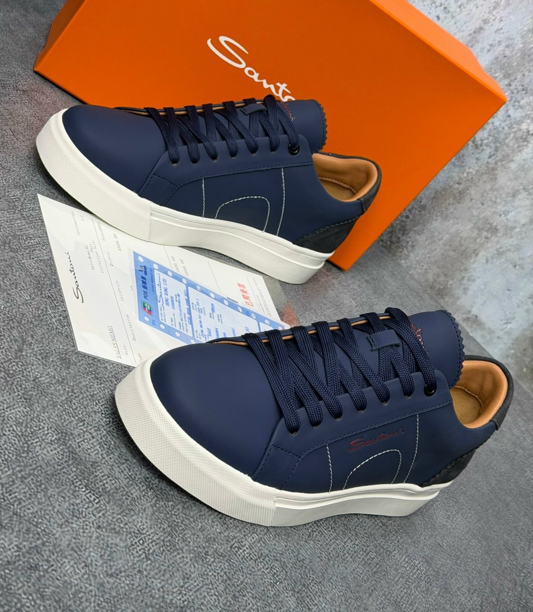 ,кеды мужские,синие кеды,синие кожаные кроссовки brunello cucinelli,кроссовки мужские люкс