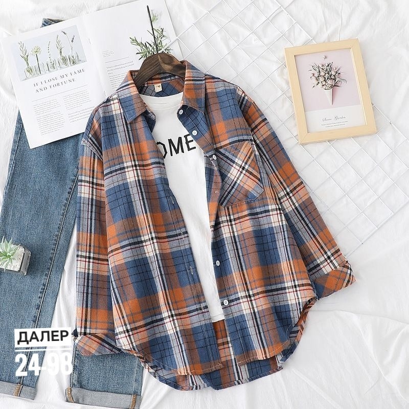 клетчатая женская рубашка,женская рубашка в клетку,рубашка женская оверсайз в клетку,клетчатая женская рубашка с длинным рукавом,рубашка в клетку с длинными рукавами