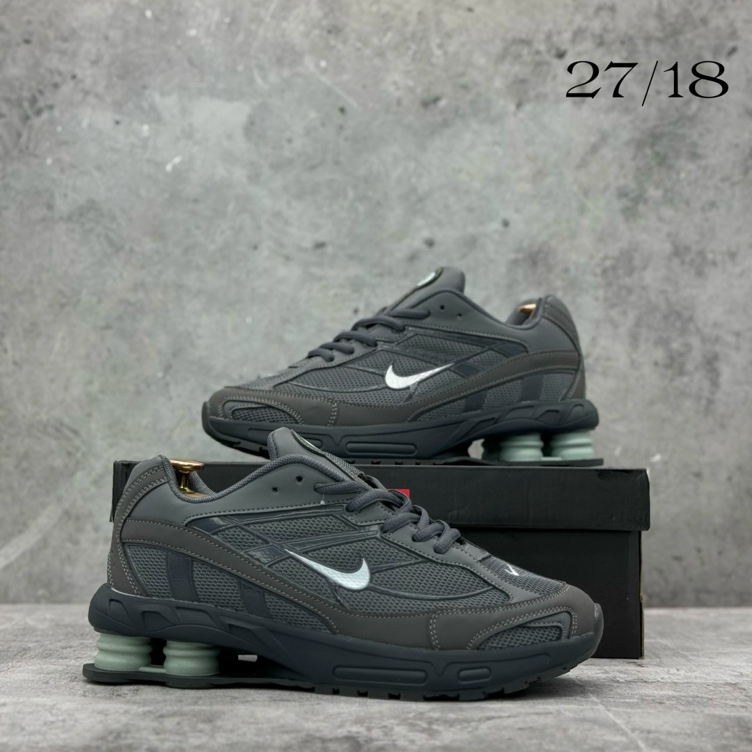 supreme x nike shox ride 2,nike shox ride 2,кроссовки nike shox,кроссовки nike shox ride 2 anthracite jade horizon,кроссовки