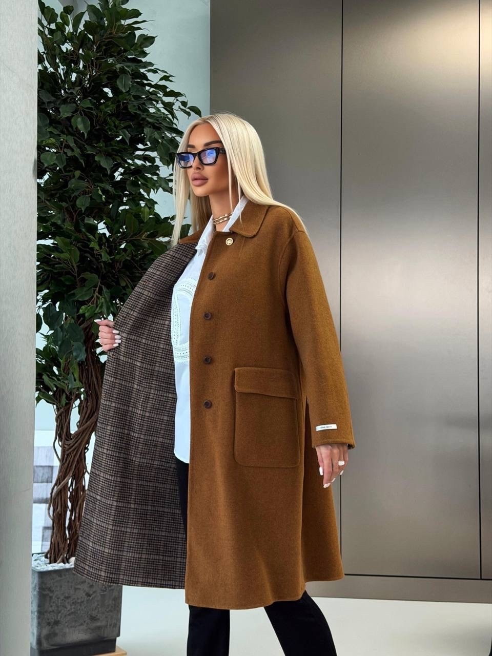 пальто модное,стильное пальто,пальто прямого кроя,пальто прямого кроя mollis 12-01-2475/1,пальто женские