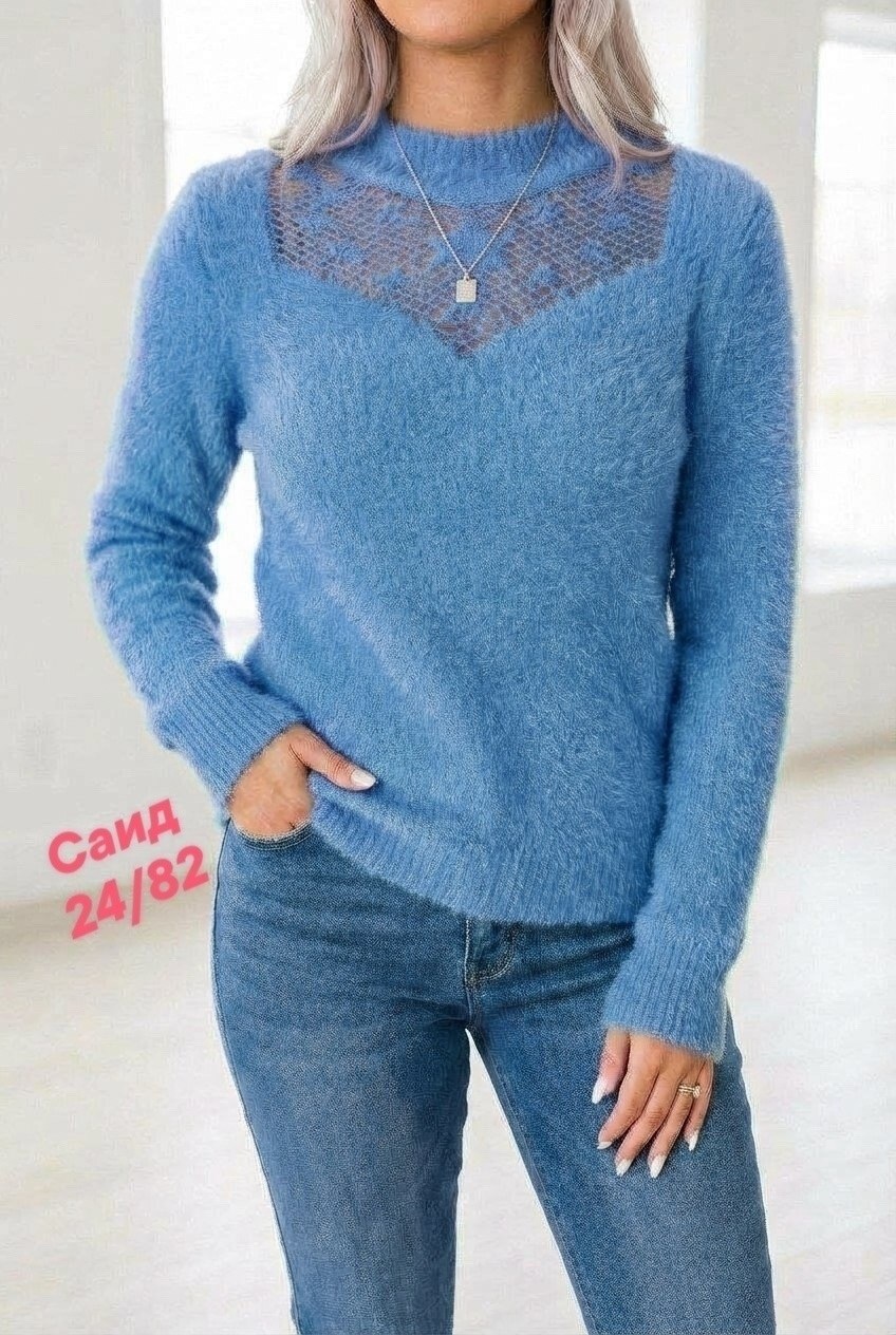 свитер из мохера женский,джемпер спицами,женские вязаные свитера,женский свитер,джемпер из мохера