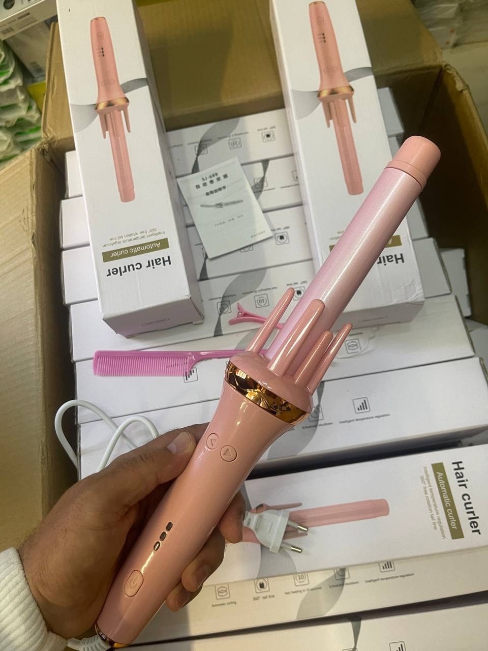 плойка для волос hair curler автоматическая,плойка для локонов автоматическая стайлер,автоматическая плойка для локонов,плойка для завивки волос автоматическая,автоматическая плойка для локонов стайле