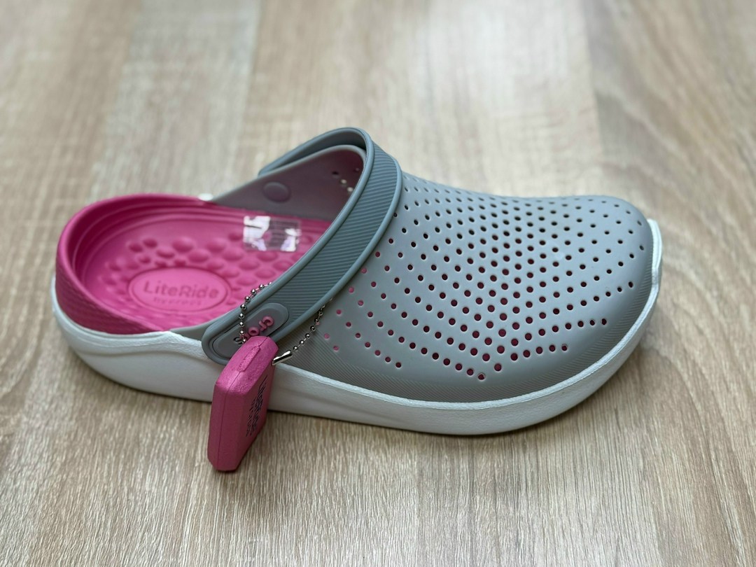 тапочки крокс мужские,crocs literide,кроксы сабо серые,кроксы literide,crocs literide 360