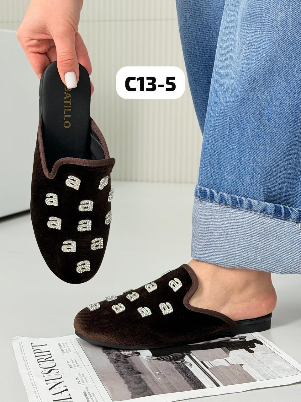 ,женские шлепанцы,женская ,тапочки модные,бархатные шлепки