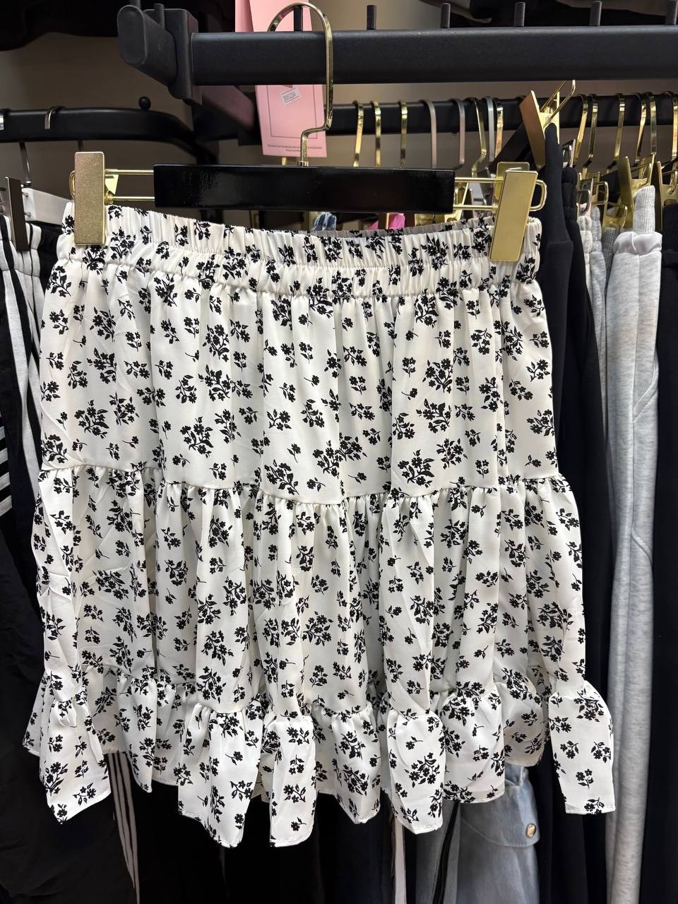 юбка,юбка летняя,юбка с оборками,юбка женская,юбка с принтом