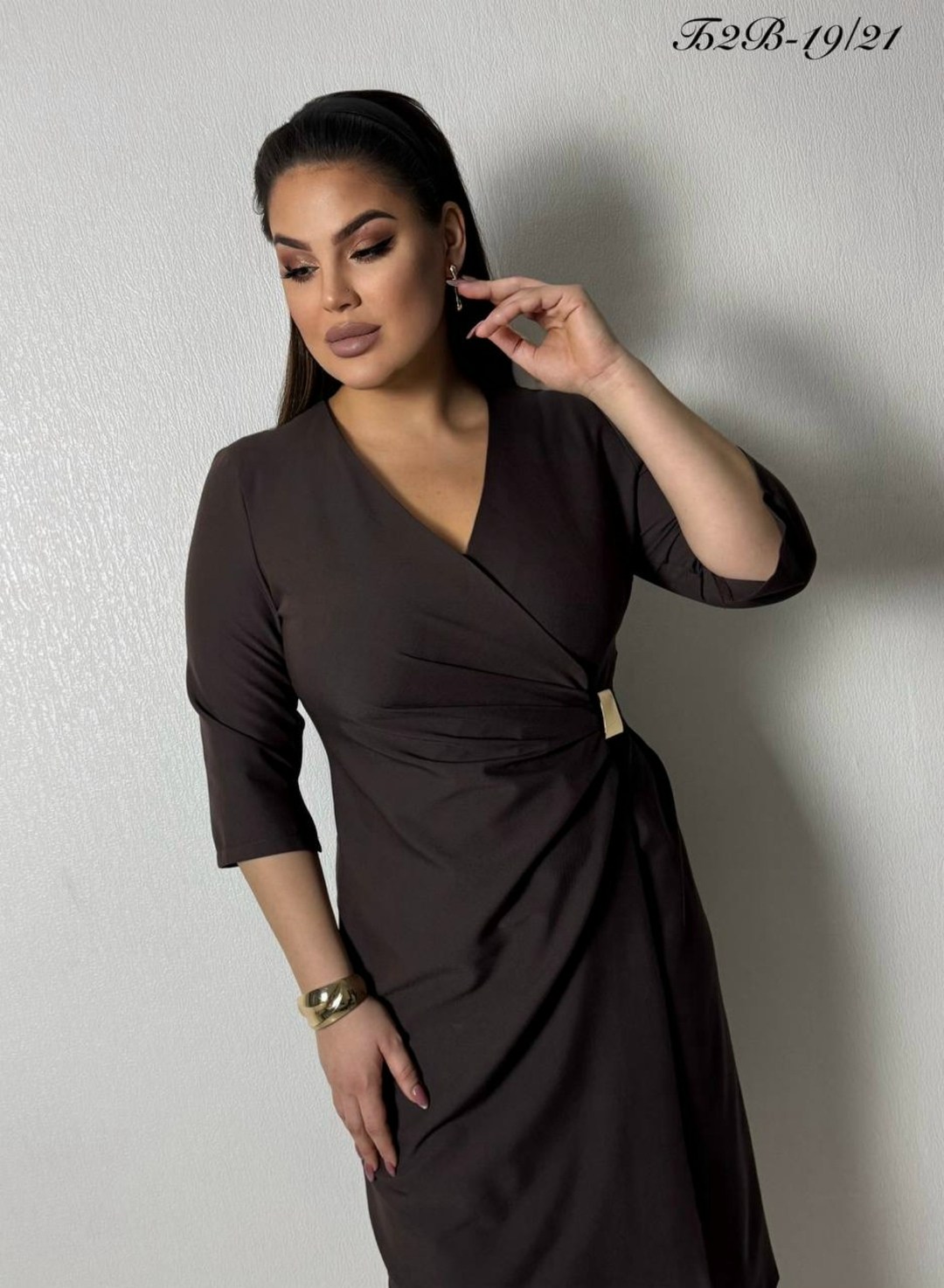 платье asv 2772 черный размер 50-60,платье с запахом для полных женщин,элегантное платье с запахом,женское платье,платье