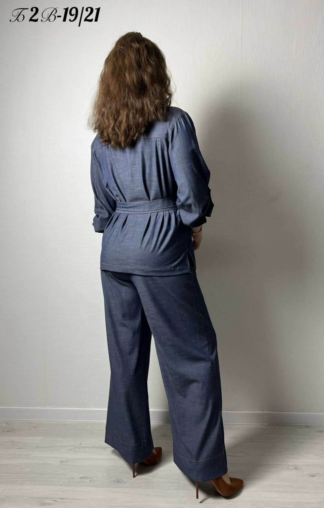 костюм брючный vilena 1053 серый,женские брючные костюмы,костюм женский,брючный комплект,костюм с брюками