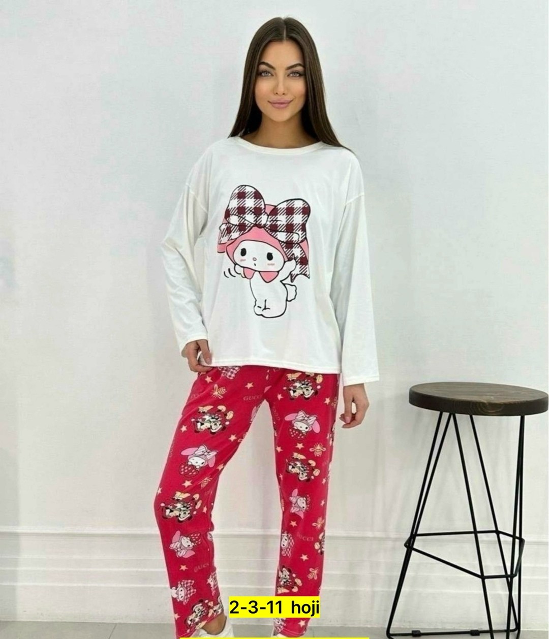 пижама женская,пижамный комплект hello kitty,комплект пижама,пижама hello kitty,пижама для дома и сна hello kitty chase 213772887