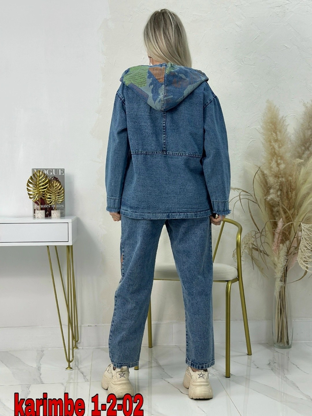 костюм джинсовый женский glentina 372053283,двойка-костюм джинсовый karim benjama,костюм джинсовый брючный,костюм джинсовый женский glentina,женский джинсовый костюм