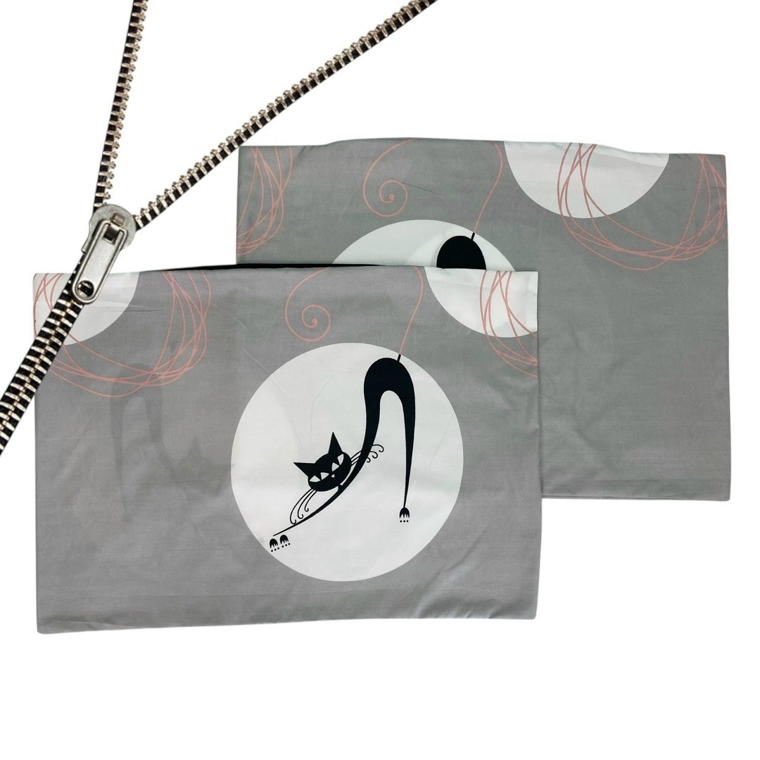 наволочки комплект 2 шт,комплект наволочек,декоративная подушка primavelle кот,наволочка 2 шт,декоративная подушка