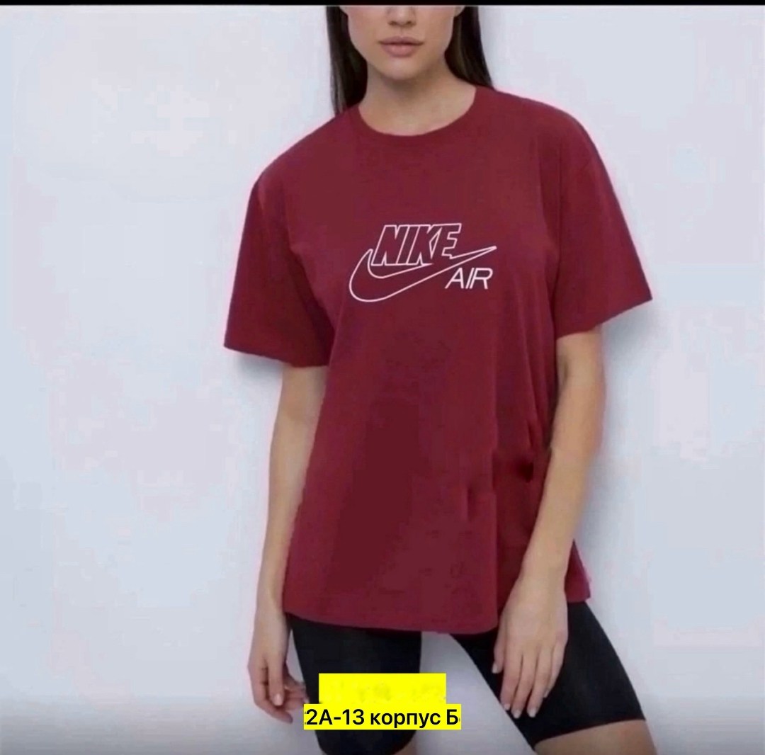 футболки женская,футболка женская nike,женская футболка оверсайз,футболки оверсайз,футболка женская бордовая