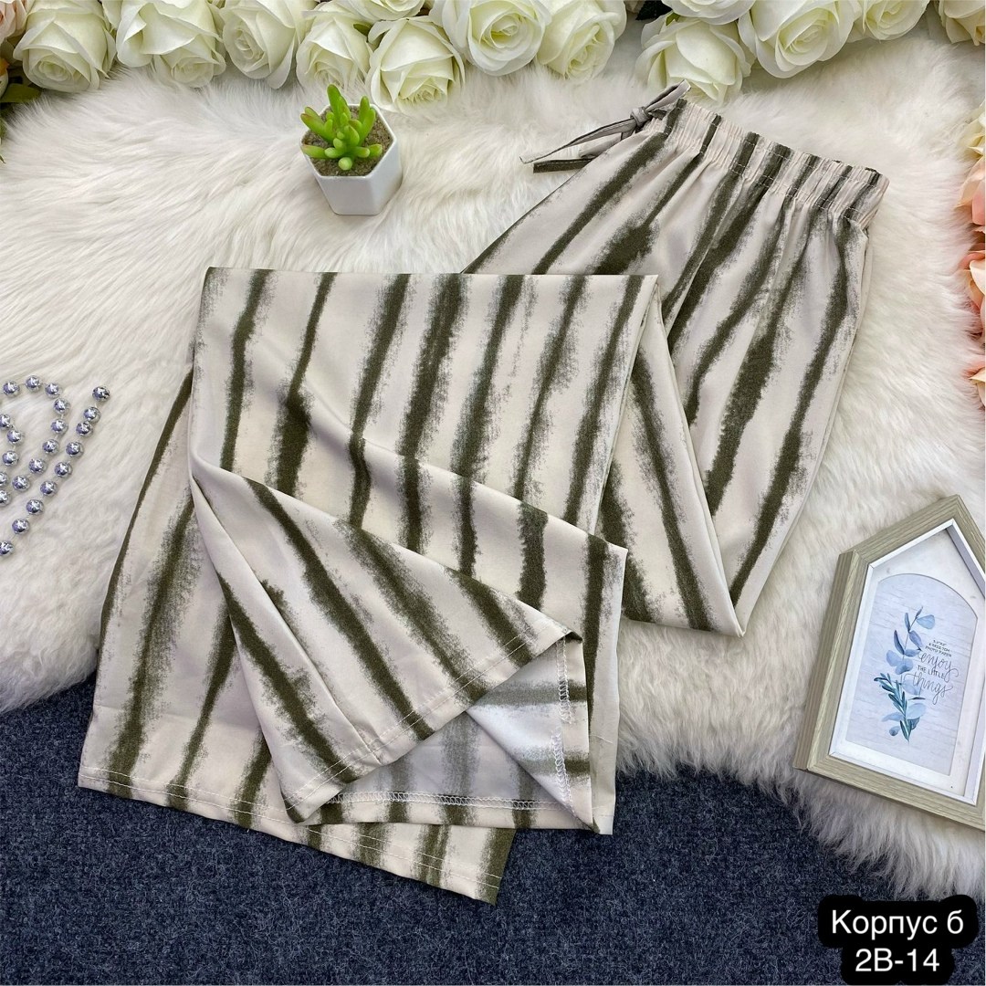 полосатые брюки,брюки комплект,брюки в полоску,шелковые брюки,летние брюки